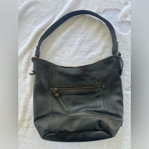 The Sak Black Hobo Bag with Curved Strap